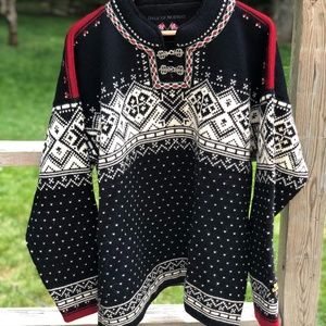 DALE OF NORWAY MEN'S HERITAGE SWEATER - XL